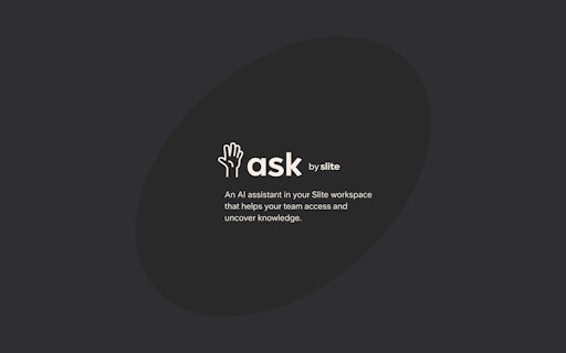Ask by Slite