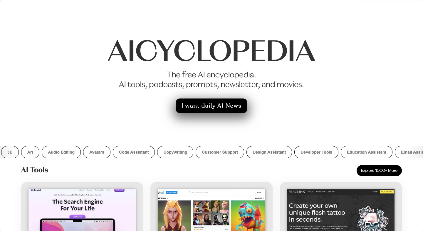AIcyclopedia