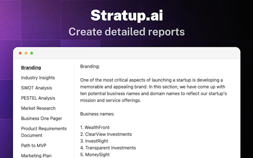 Stratup.ai