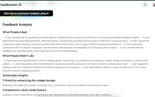 Feedbacker AI