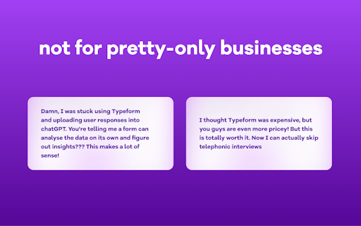 Convert Typeform into AI Forms