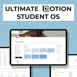 Notion Academia Planner