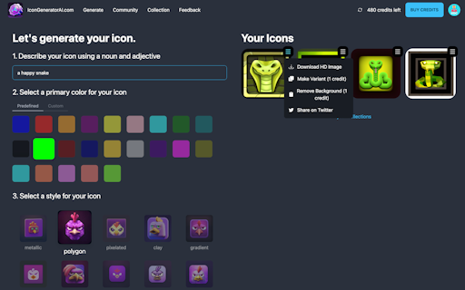 Icon Generator AI