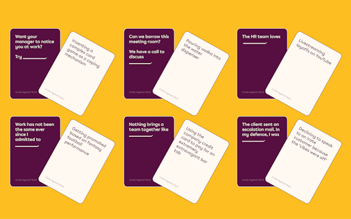 Cards Against Work