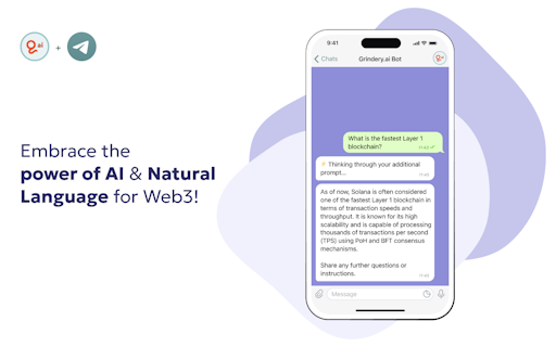 Grindery.ai for Telegram