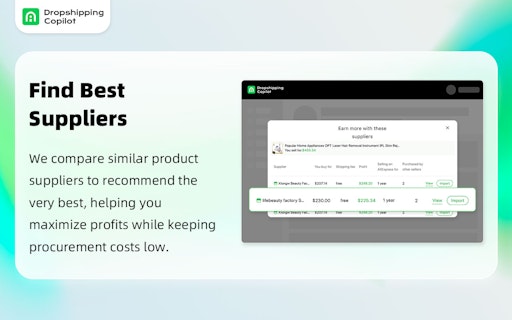 Dropshipping Copilot