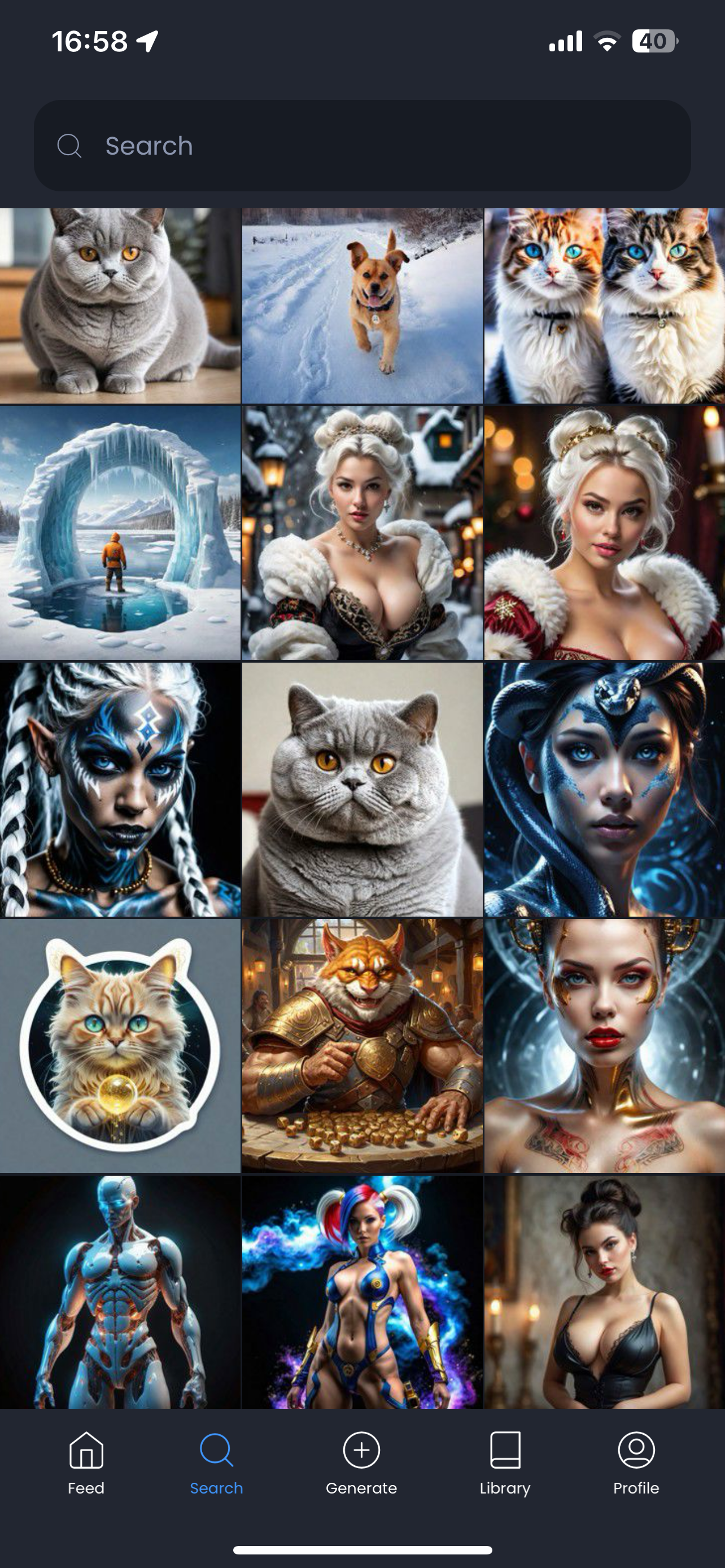 Imgage - AI Social Site