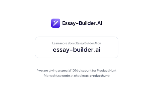 Essay Builder AI