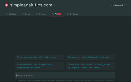 Simple Analytics AI