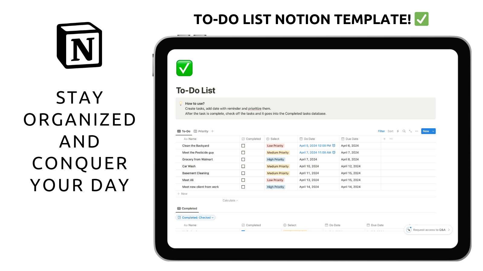 To-Do List Template 
