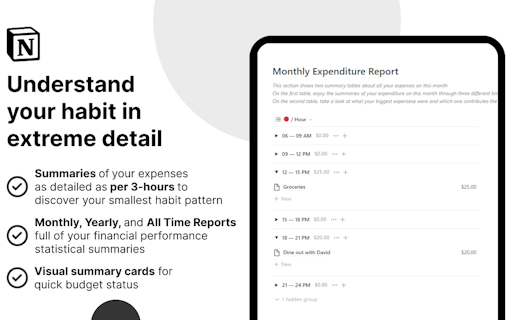 Notion Personal Finance Assistant