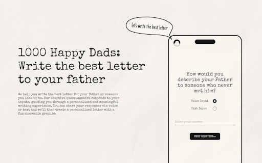 1000 Happy Dads