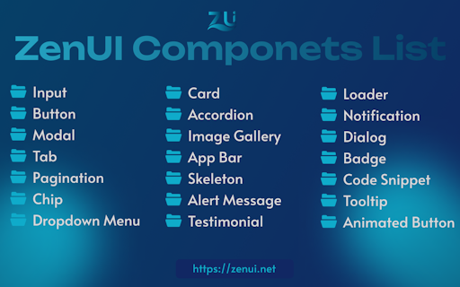 ZENUI LIBRARY