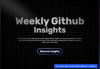 Weekly Github