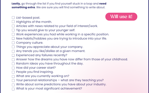 eBook on Copywriting for LinkedIn