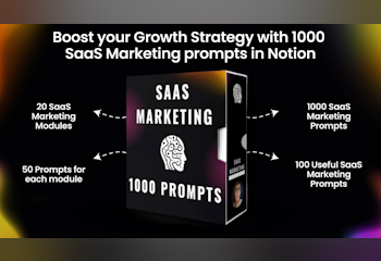 1000+ SaaS Marketing Prompts