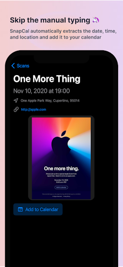 SnapCalendar