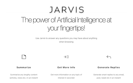 Jarvis AI Assistant