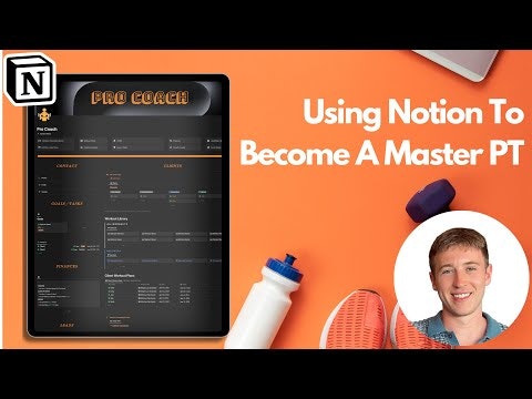 Pro Coach - Personal Trainer Notion OS