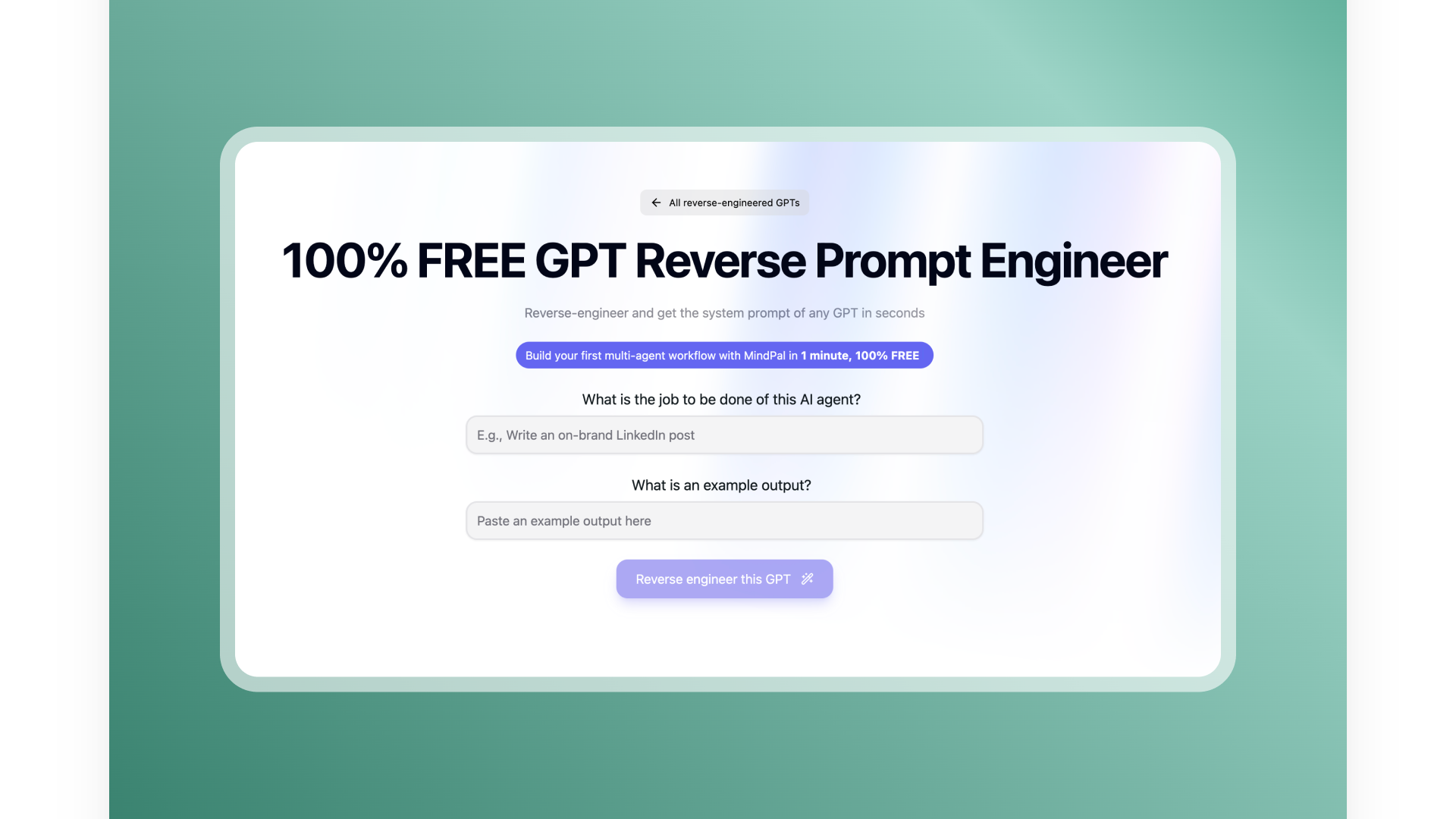 GPT Reverser