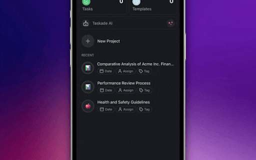 Taskade AI Mobile