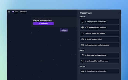 Fine AI Coding Workflows