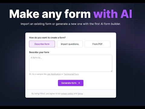 AI Form Builder