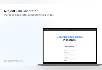 Email Subject Line Generator