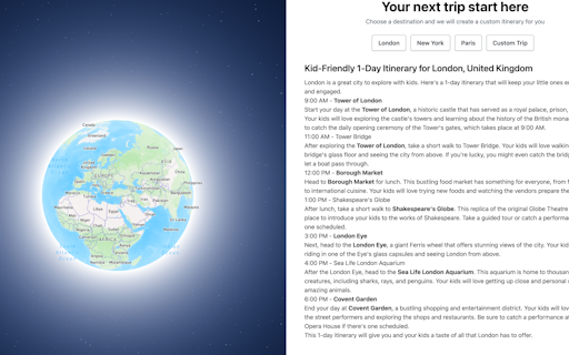 Travel Plan AI 2.0