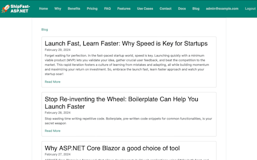 ShipFast-ASP.NET