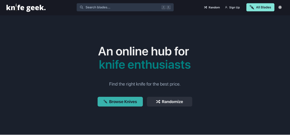 KnifeGeek.io