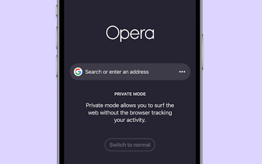 Opera Aria for iOS