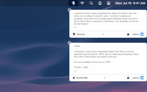 TalkTastic for macOS