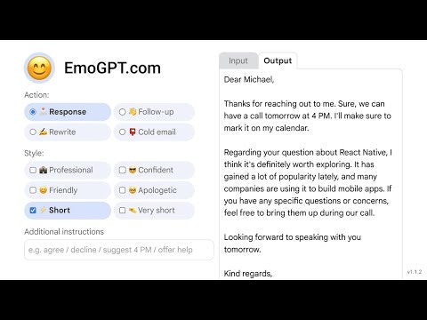 Secure ChatGPT Email Writer for Gmail