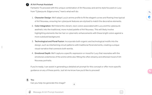 AI Art Prompt Assistant