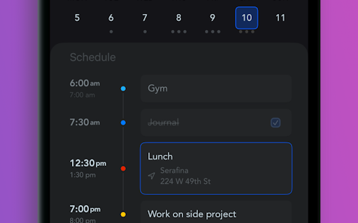 Daypiece - Daily Planner