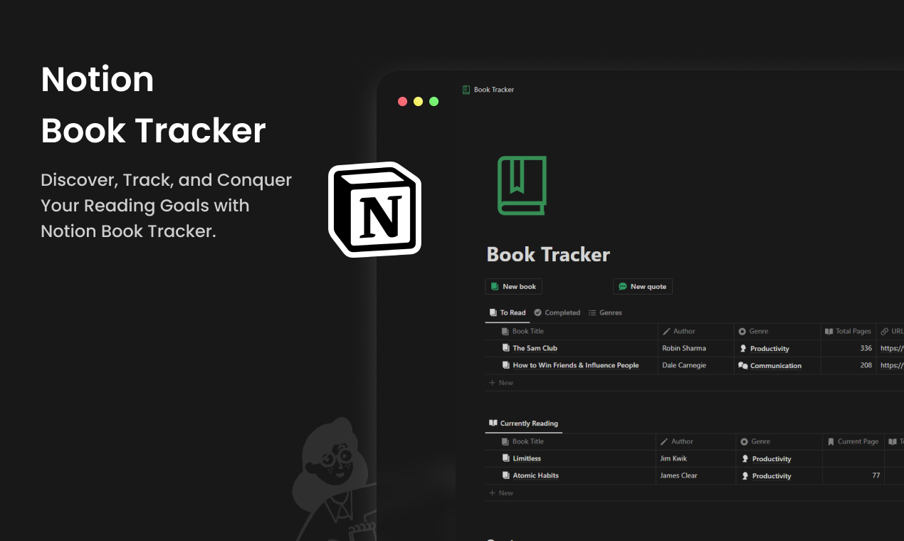 Notion Book Tracker