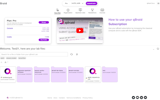 qBraid Quantum Subscriptions