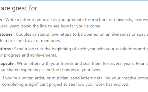 Mail To Future
