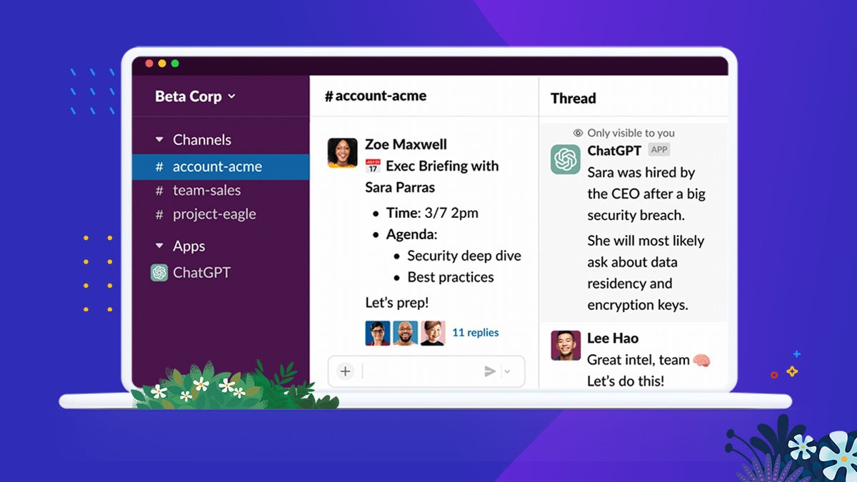 ChatGPT for Slack