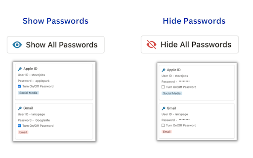 Passwords Vault