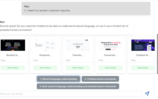 ChatGPT AI Product Finder