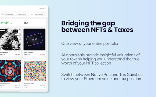 Recap NFT Gallery with AI Appraisals