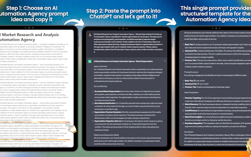 10,000 AI Automation Agency Idea Prompts