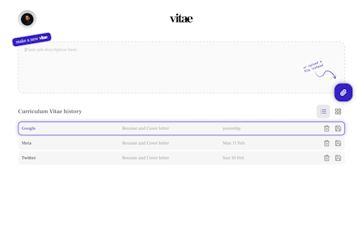 Vitae