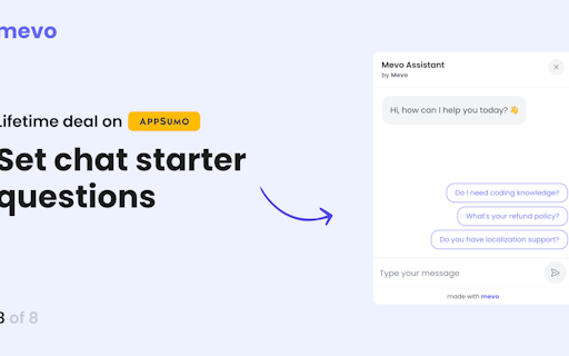 mevo: create chatbots easily