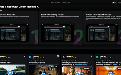 Dream Machine AI Online