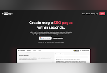 AI SEO Page