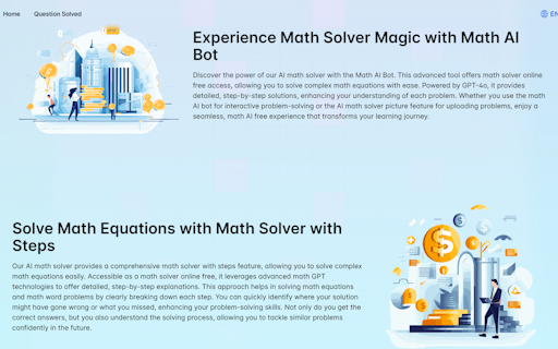 AI Math Solver by GPT-4o Free Online