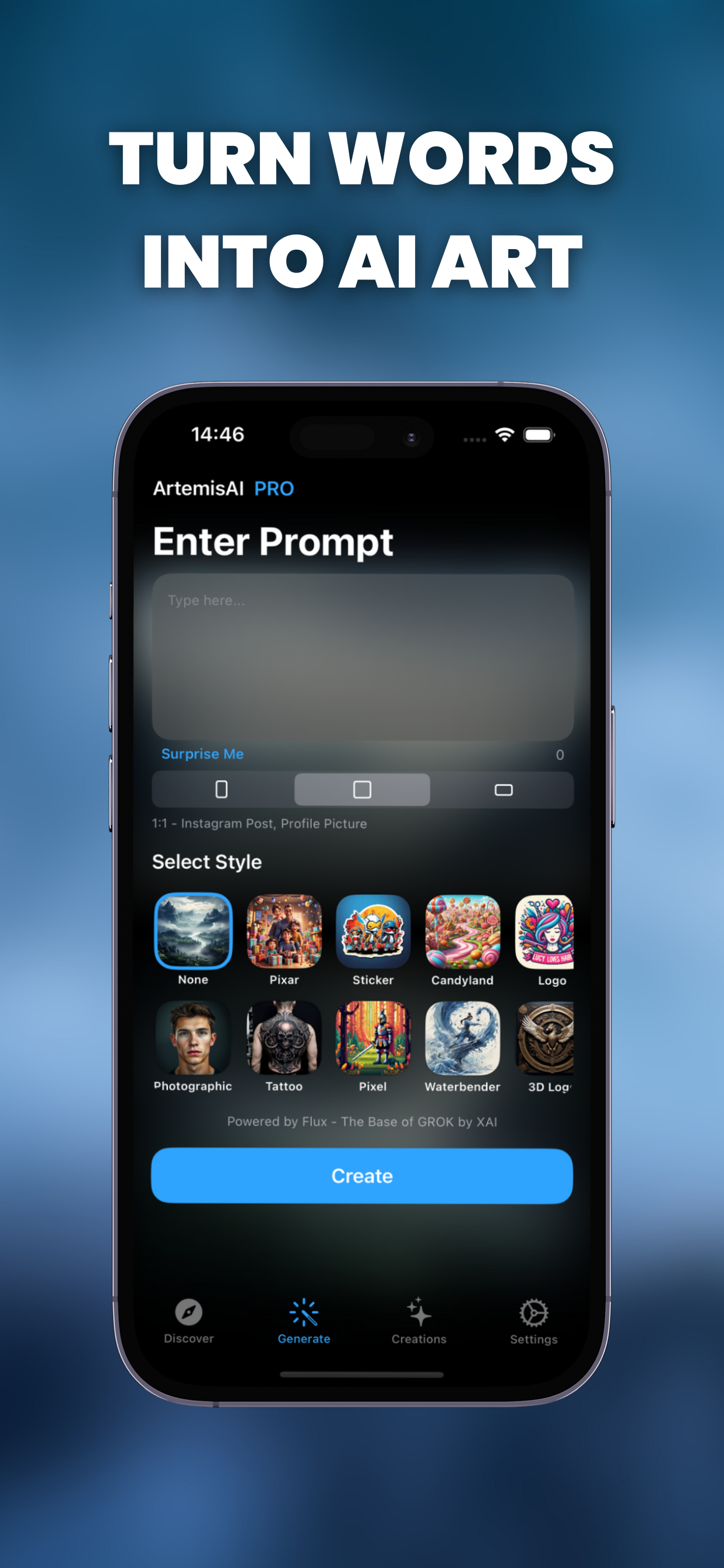 ArtemisAI: AI Art Creator